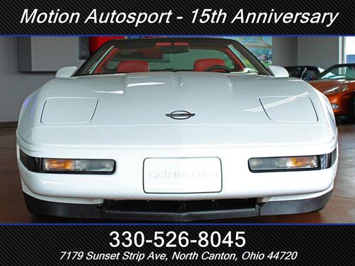 White 1993 Chevrolet Corvette Base