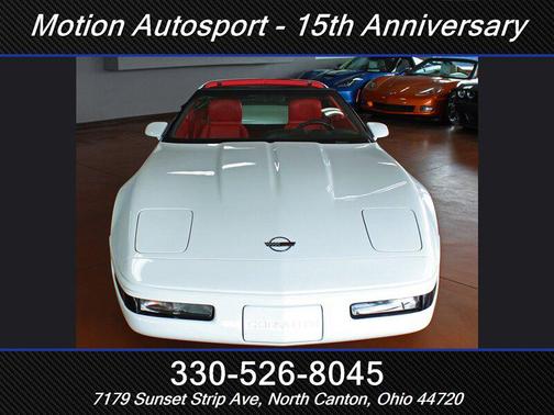 White 1993 Chevrolet Corvette Base