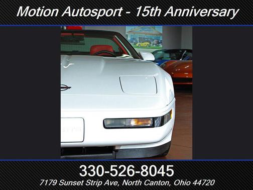 White 1993 Chevrolet Corvette Base