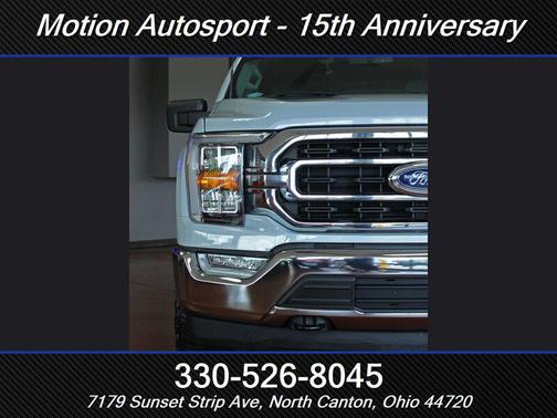 Space White 2022 Ford F-150 XLT