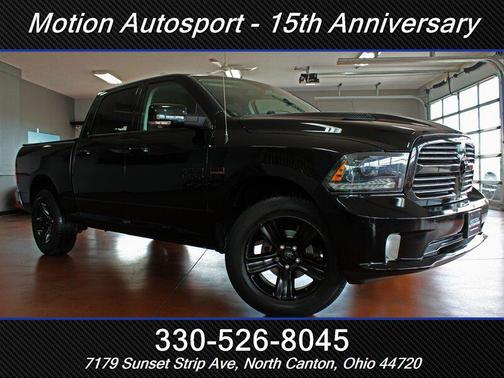Black Clear Coat 2015 RAM 1500 Sport