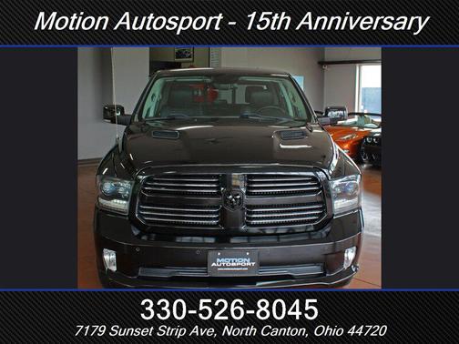 Black Clear Coat 2015 RAM 1500 Sport