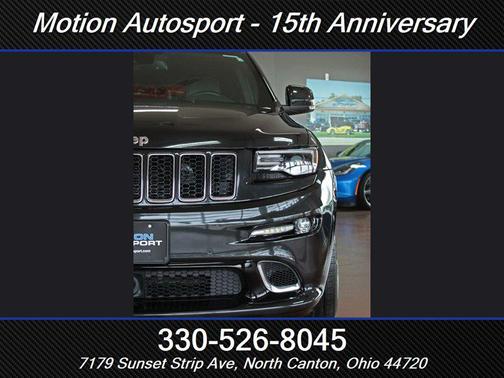 Brilliant Black Crystal Pearl Coat 2016 Jeep Grand Cherokee SRT