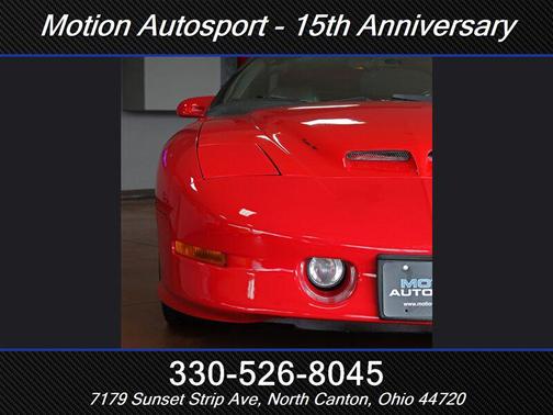 Bright Red 1996 Pontiac Firebird Trans Am