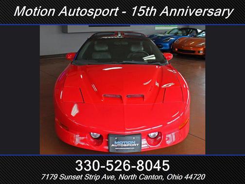 Bright Red 1996 Pontiac Firebird Trans Am