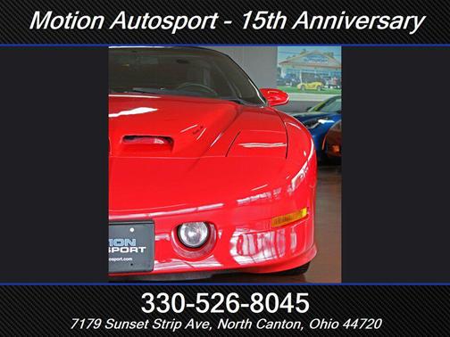 Bright Red 1996 Pontiac Firebird Trans Am