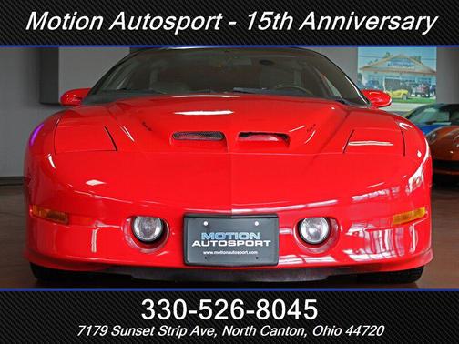 Bright Red 1996 Pontiac Firebird Trans Am