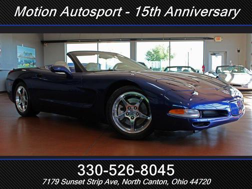 LeMans Blue 2004 Chevrolet Corvette Base