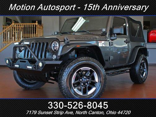 Granite Crystal Metallic Clear Coat 2016 Jeep Wrangler Sport