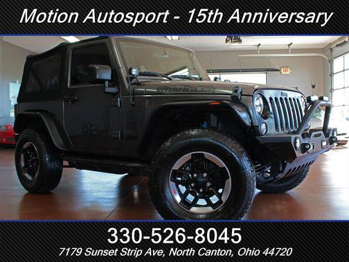 Granite Crystal Metallic Clear Coat 2016 Jeep Wrangler Sport