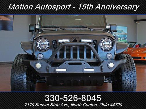 Granite Crystal Metallic Clear Coat 2016 Jeep Wrangler Sport