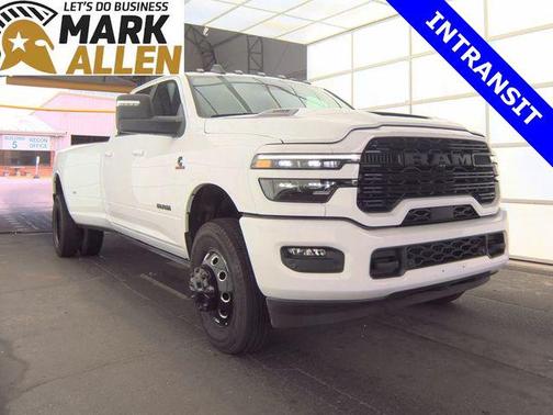 Bright White Clearcoat 2025 RAM 3500 Laramie Crew Cab 4x4 8' Box