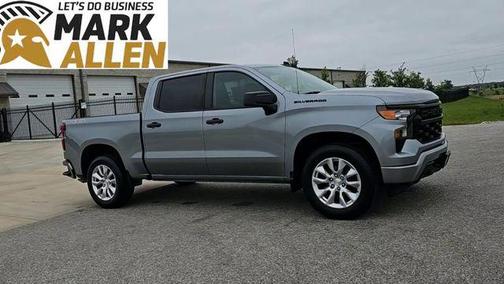Sterling Gray Metallic 2024 Chevrolet Silverado 1500 Custom