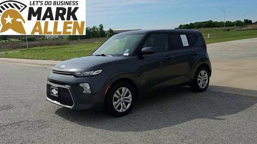 Gravity Gray 2021 Kia Soul LX