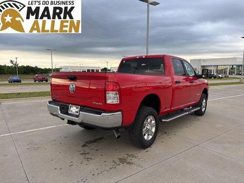 Flame Red Clearcoat 2024 RAM 2500 Big Horn Crew Cab 4x4 6'4' Box