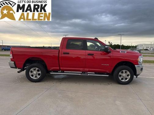 Flame Red Clearcoat 2024 RAM 2500 Big Horn Crew Cab 4x4 6'4' Box