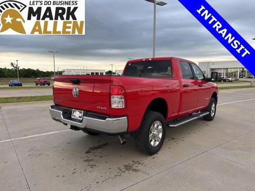 Flame Red Clearcoat 2024 RAM 2500 Big Horn Crew Cab 4x4 6'4' Box