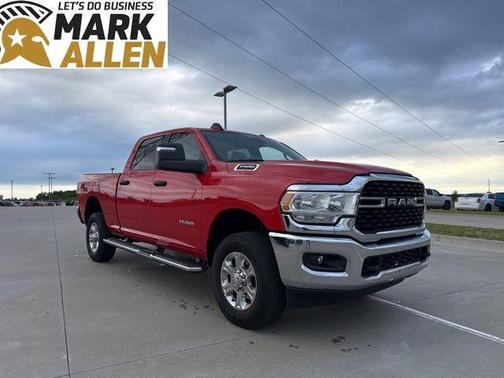 Flame Red Clearcoat 2024 RAM 2500 Big Horn Crew Cab 4x4 6'4' Box