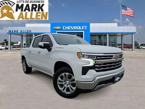 Summit White 2025 Chevrolet Silverado 1500 LTZ