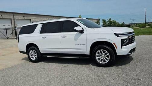 Summit White 2026 Chevrolet Suburban LS