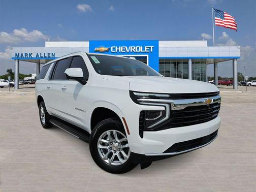 Summit White 2026 Chevrolet Suburban LS