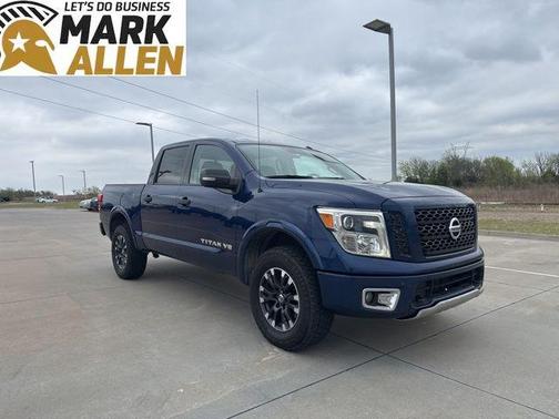 Deep Blue Pearl Metallic 2019 Nissan Titan PRO-4X