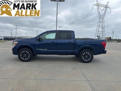 Deep Blue Pearl Metallic 2019 Nissan Titan PRO-4X