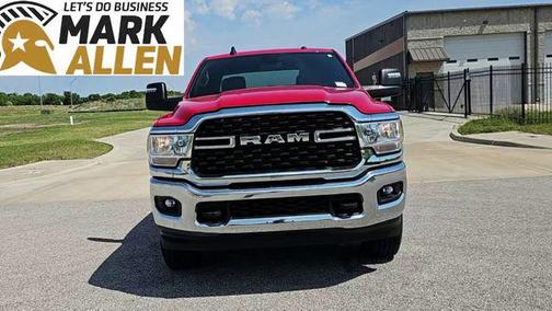 Flame Red Clearcoat 2024 RAM 2500 Big Horn Crew Cab 4x4 6'4' Box