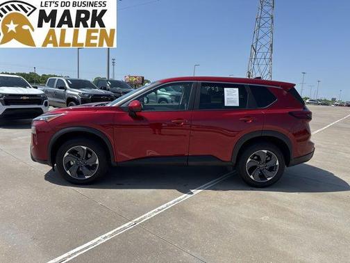 Scarlet Ember Tintcoat 2025 Nissan Rogue SV