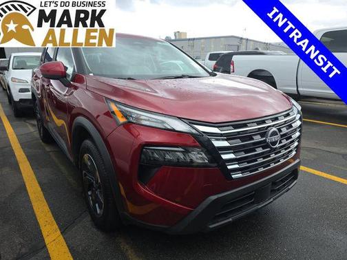 Scarlet Ember Tintcoat 2025 Nissan Rogue SV
