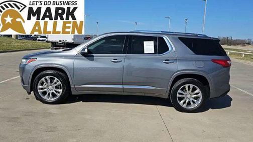 Satin Steel Metallic 2021 Chevrolet Traverse High Country