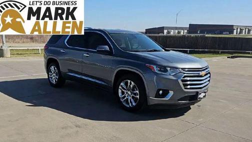 Satin Steel Metallic 2021 Chevrolet Traverse High Country