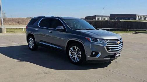 Satin Steel Metallic 2021 Chevrolet Traverse High Country