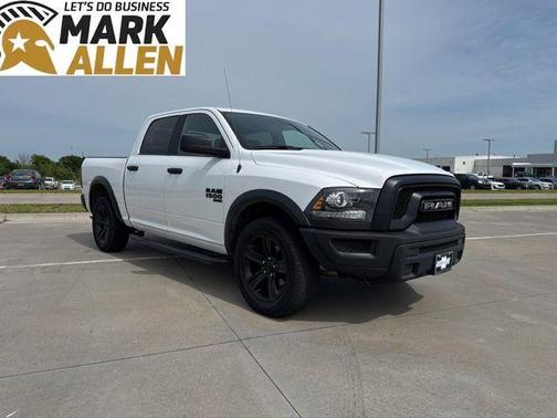 Bright White Clearcoat 2024 RAM 1500 Classic Warlock Crew Cab 4x4 5'7' Box