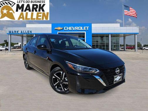 Super Black 2025 Nissan Sentra SV