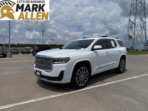 Summit White 2023 GMC Acadia Denali