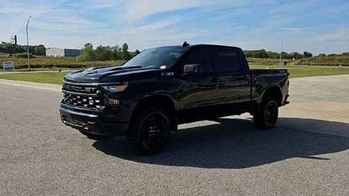 Black 2026 Chevrolet Silverado 1500 Custom Trail Boss
