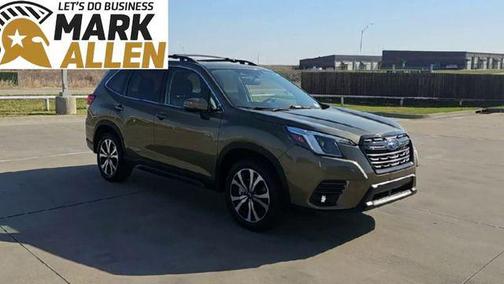 Autumn Green Metallic 2024 Subaru Forester Limited