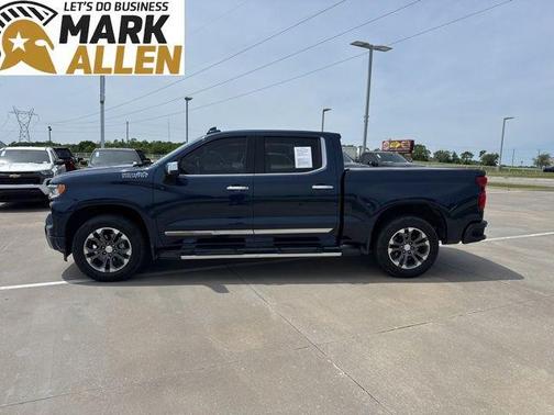 Northsky Blue Metallic 2022 Chevrolet Silverado 1500 High Country