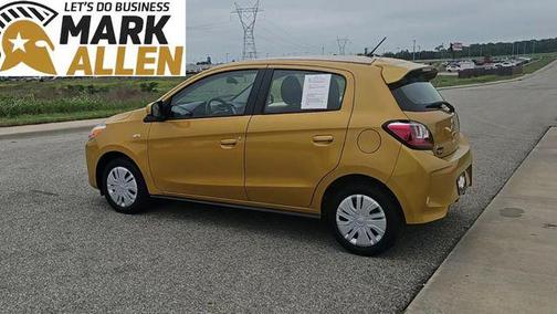Sand Yellow 2024 Mitsubishi Mirage ES