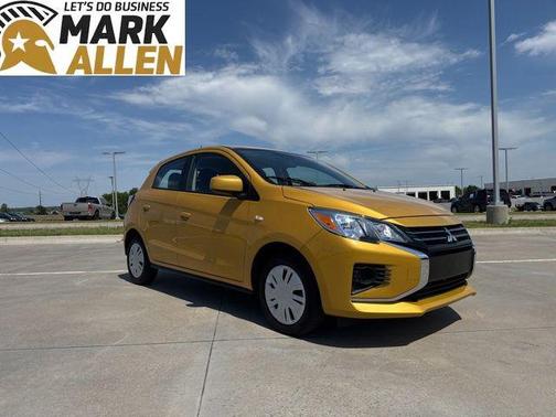 Sand Yellow 2024 Mitsubishi Mirage ES