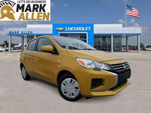 Sand Yellow 2024 Mitsubishi Mirage ES