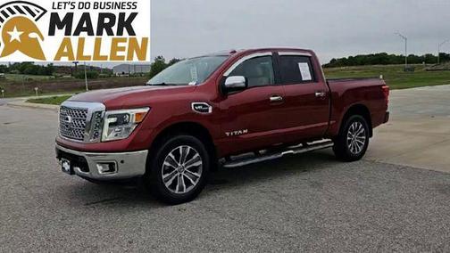 Cayenne Red 2017 Nissan Titan SL