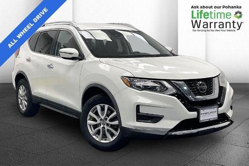 Glacier White 2020 Nissan Rogue SV