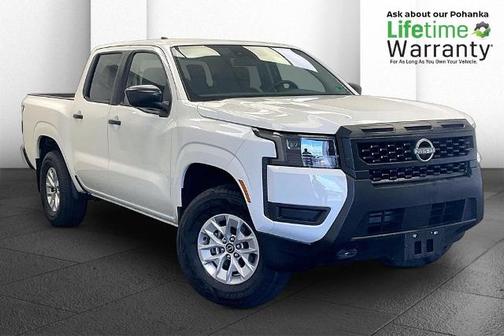 Glacier White 2026 Nissan Frontier S