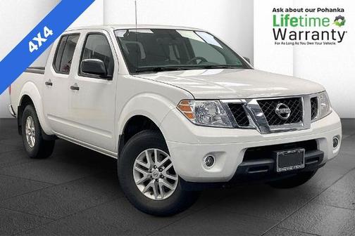 Glacier White 2019 Nissan Frontier SV