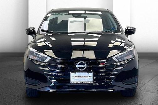 Black 2025 Nissan Versa 1.6 SR
