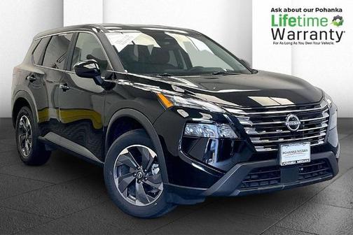 Black 2025 Nissan Rogue SV