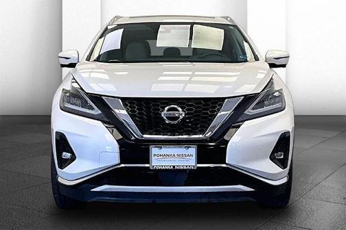 White 2020 Nissan Murano Platinum