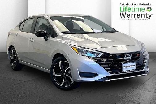 Brilliant Silver Metallic 2025 Nissan Versa 1.6 SR